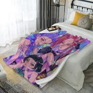 케데헌 블랭킷 담요 소파 침대 가을 KPOP 겨울 어린이 극세사 키즈 헌터릭스 조이