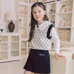 [롯데백화점]셀덴 자가드 풀오버 조끼 EDVK23W02