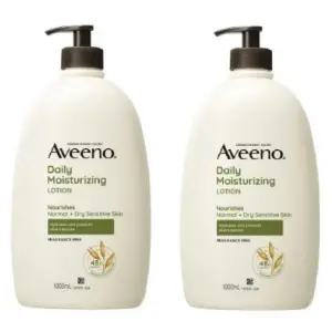 [아비노] 데일리 모이스처라이징 바디로션 1L 1+1 총2개- 무향 민감피부 보습