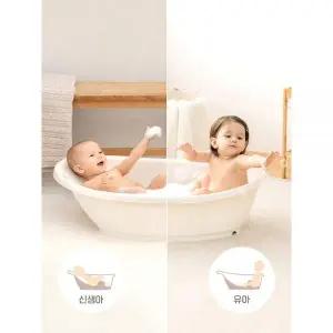 오케이베이비 온다베이비 플러스 유아 신생아 아기욕조 +해면 실크파인5