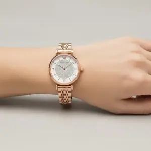 공식 아르마니 지아니 쿼츠 여성 메탈시계 AR11244