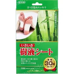 일본 NEW 이키이키 발바닥 3개 수액 시트 30개입