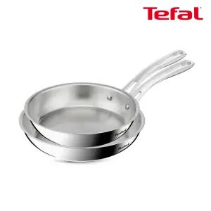 테팔 인덕션 SS 퍼펙트 레지스트 후라이팬 2종(20cm+24cm)