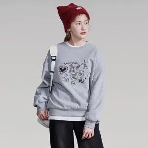 [에꼴리에] 여자 겨울신상 빈티지자수사카리바기모티(25D1456)