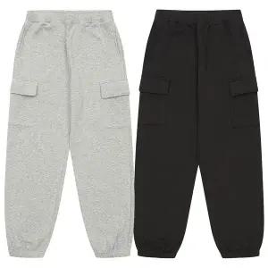 [에꼴리에] 남자 겨울신상 벨로아 본딩 카고조거 바지(25D0202)