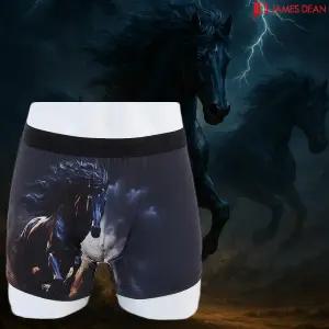 제임스딘 남자 폴리스판 동물 프린팅 드로즈 팬티 1매입 D2BB