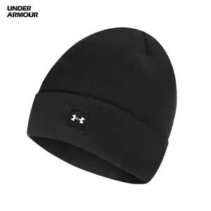 언더아머 UA 하프타임 커프 남자 여성 겨울 방한 비니 모자 1373155-001
