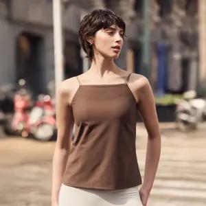 [컴포트랩] 플로우 일자넥 베이직탑