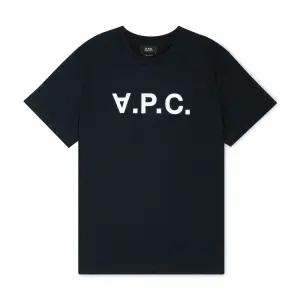 스크래치_ 남성 VPC 로고 다크네이비/에크루 반팔티 COHBM M26384 TIQ(185699)