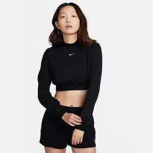 바지 GQT FN2477-010  스포츠웨어 칠 테리 여성 크루넥 크롭 프렌치 탑