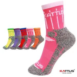 카투스 여성 등산 중목 양말 5족 1세트 고급연사 스포츠 등산 국산