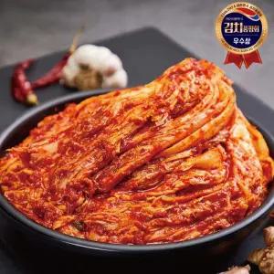 김치품평회우수상 강원도 고랭지김치 솜씨가 신토불이 포기김치 5kg 국내산재료 아삭