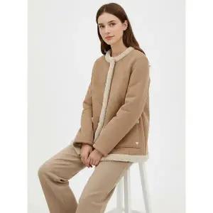 [게스]여성 무스탕 자켓 RP4W08J3