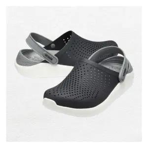 [크록스]남여공용 라이트라이드 클로그 204592-05M 블랙 / 남자 여자 슬리퍼 물놀이신발 발편한슬리퍼