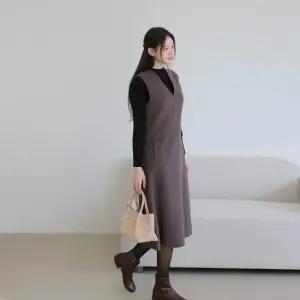 [CJ 단독][최초가 99 000원]울100 아망뜨 핸드메이드 원피스