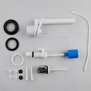 화장실 물탱크 플라스틱 교체 설비 양변기 물탱크 변기 무소음 부속품 부속 세트 버튼 내림 수리 레버 측면