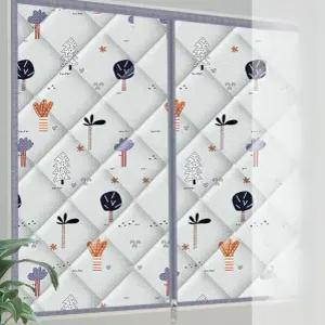 바람막이 커튼 커텐 창문 블라인드 방풍 난방 단열 패딩