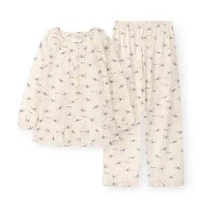 [롯데백화점]오르시떼 여성 D102 까미유스케치 긴소매 파자마 세트 OR26SFGAD102