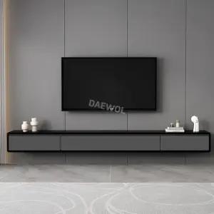 벽걸이형 TV 선반 티비 수납장 무지주 벽걸이TV 거실장 슬림