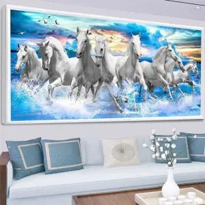 달리는말 보석십 대형 DIY 만다이아 풍수 달리는