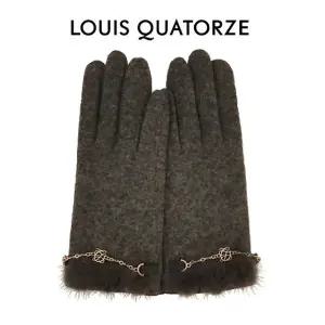[대구백화점] [루이까또즈장갑]LQ 모 밍크 S 체인 여성 장갑(GGLQW20017DG)