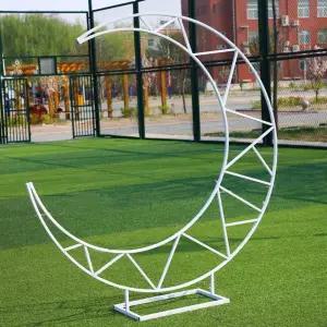 철제 달 조형물 구조물 보름달 야외 인테리어 장 초승달