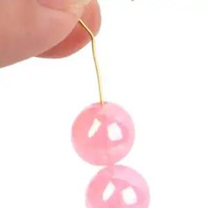 귀걸이 헤드 볼핀 골드 100개입 자개 핸드폰 진주