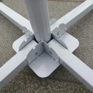 파라솔고정 접이식 파라솔받침대 사각 지지대 철제 파라솔받침대 파라솔지지대 파라솔거치대 파라솔고정대