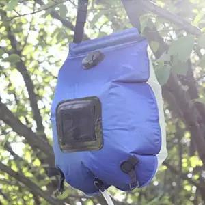 KNPD 이동접이식간편야외샤워 태양열온수팩(랜덤) x2 온수팩 태양열 접이식 야외온수팩 간편온수팩