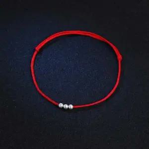 여자 여학생 캐주얼 심플 모던 포인트 팔찌 끈팔찌