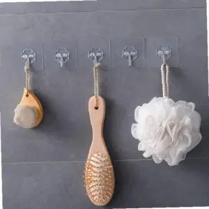 ksr 클리어 점착식 매직 후크 고리