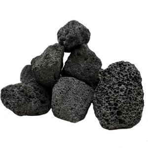 Tfwadmx 10팩 수족관 블랙 용암 암석 어항 베타 물고기 새우용 화산 부석 1.96 -3.14