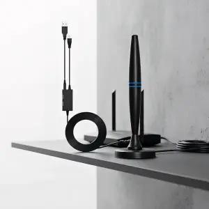 dmb안테나 실내 TV 안테나증폭기 포함 - 위성 TV용 4K 1080P 디지털 HD 신호 증폭기