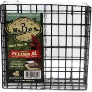 미스터 버드의 XL 깔끔한 피더 와이어 수트 및 케이크 바구니 새 모이통