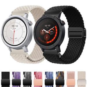 [호환품]CMF by Nothing Watch 3 Pro용 22mm 마그네틱 브레이디드 솔로 루프 팔찌 2 스마트 호환워치 스포