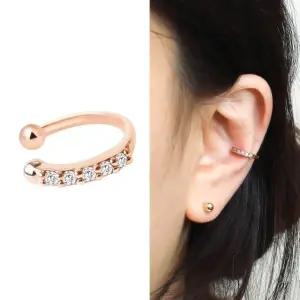 실버 데일리 고급 귀찌 링 코디 기본 주얼리 (WFJ5ADE)