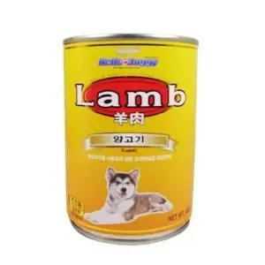 고품질 400g 간식 강아지 양고기 캔 (WFJQKQJ)