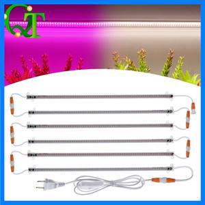 식물 LED 성장등 4000k 보라색-빨간색 조명 스트립 식물등 연결 가능 실내 온실 꽃 다육식물 조명