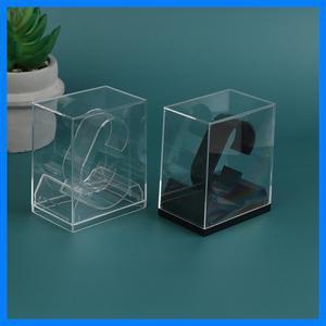 플라스틱 시계 디스플레이 보관 홀더 투명 케이스 스마트 워치 보호 상자