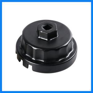 오일 필터 렌치 캡 하우징 도구 리무버 64.5mm 14 플루트 Toyota Avalon Camry FJ Cruiser 4-Runner Highla