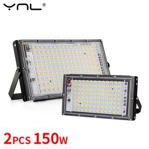 50W 100W 150W Led 홍수 빛 IP65 방수 AC 220V 야외 투광 조명 스포트라이트 LED 반사판 가로등 벽 홍수 조명