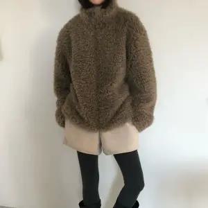 [모던스타일]여성 인조퍼 차이나 집업 털 자켓