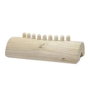 지압경침베개 근육마사지 오동나무 지압베개 코막힘 경락