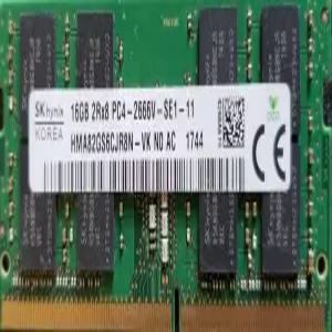 정품 OEM 16GB 노트북 램 HMA82GS6CJR8N-VK (1X16GB) PC4-21300 DDR4-2666MHz 비ECC 언버퍼링 CL19 260핀
