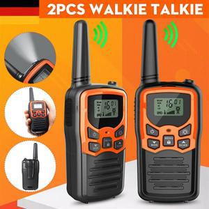 A08E-2PCS 핸드 헬드 워키 토키 라디오 22 채널 세트 10 Km Uhf 400-470 Mhz 듀얼 밴드 장거리 통신 트랜시