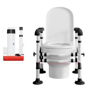 변기보조기 노인 이동식 무타공 가정용 요양원 성인 안전바 목욕