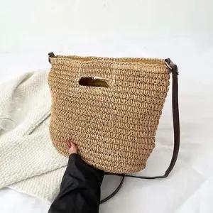 3컬러 캐주얼 여행 여름 라탄 크로스백 LKB566