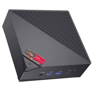 KAMRUI 미니 PC AM06PRO AMD RYZEN 5500U 6C 12T 최대 0GHZ 윈도우 11 프로 16GB DDR4 512GB 2280 SSD 지원 5인치 HDD 듀얼 이더넷 HDMI TYPE WIFI5 BT4 DS 4U