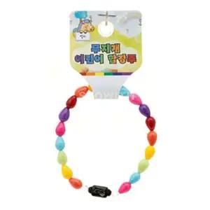 [하프클럽/]팔찌 기원 자개 무지개 어린이 합장주 염주 불교 액세서리