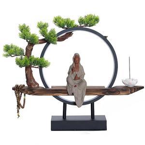 음보살 LED 불상 공예 관음 조명 향로 부처 무드등 명상 라이트 컬러 미륵 관음